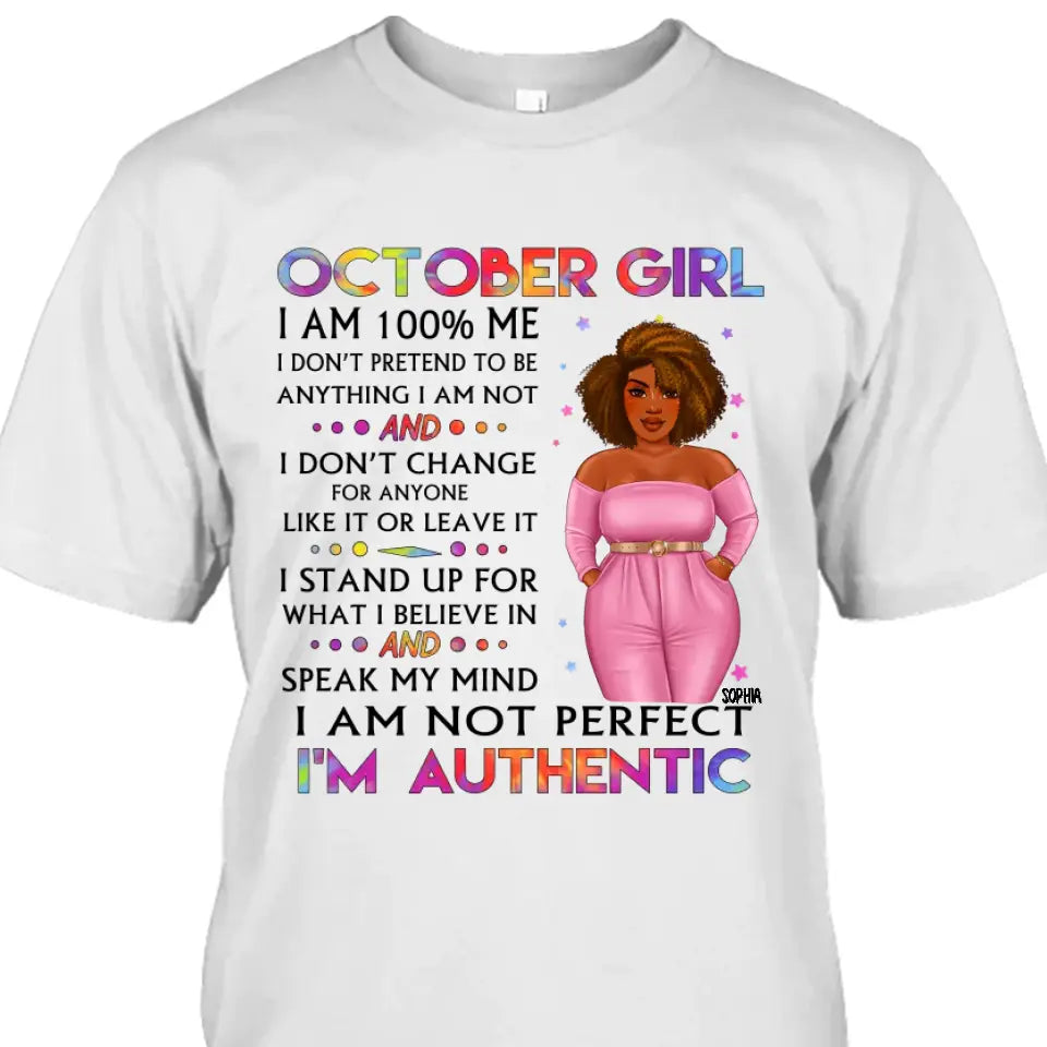 Personalized 12 Birthday Month - I'm Authentic - Personalized T-Shirt and Hoodie - Gift For Birthday