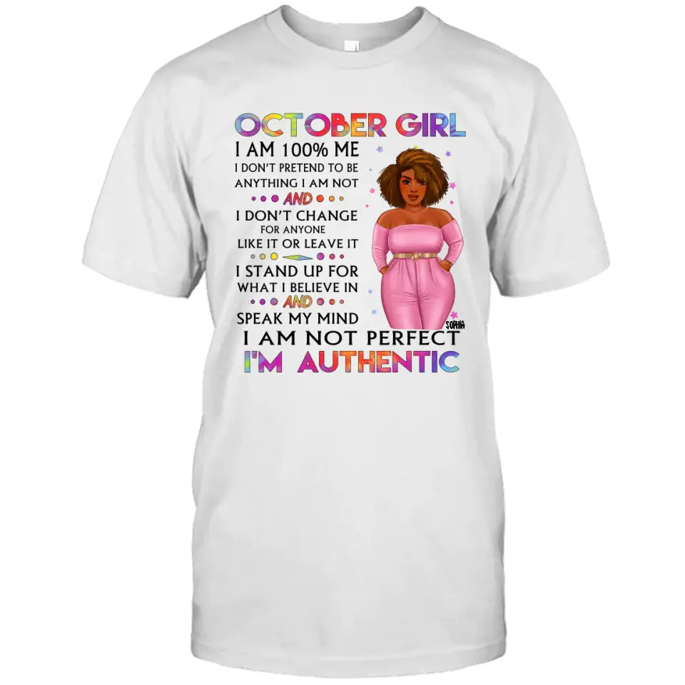 Personalized 12 Birthday Month - I'm Authentic - Personalized T-Shirt and Hoodie - Gift For Birthday