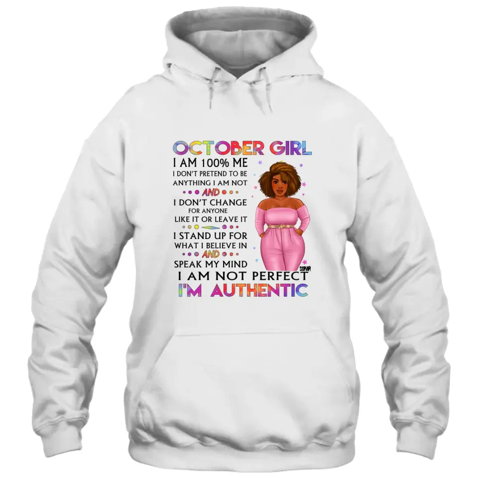 Personalized 12 Birthday Month - I'm Authentic - Personalized T-Shirt and Hoodie - Gift For Birthday