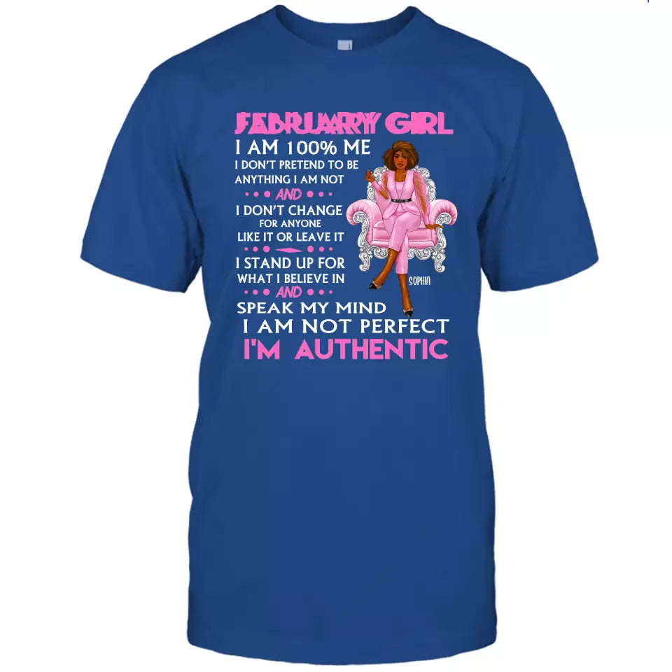(30% OFF) - Personalized 12 Birthday Month - I'm Authentic - Personalized T-Shirt and Hoodie - Gift For Birthday