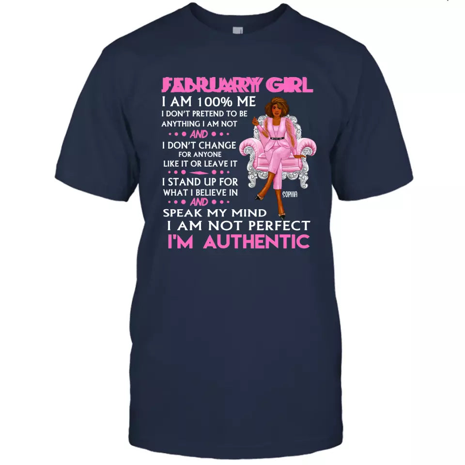 (30% OFF) - Personalized 12 Birthday Month - I'm Authentic - Personalized T-Shirt and Hoodie - Gift For Birthday