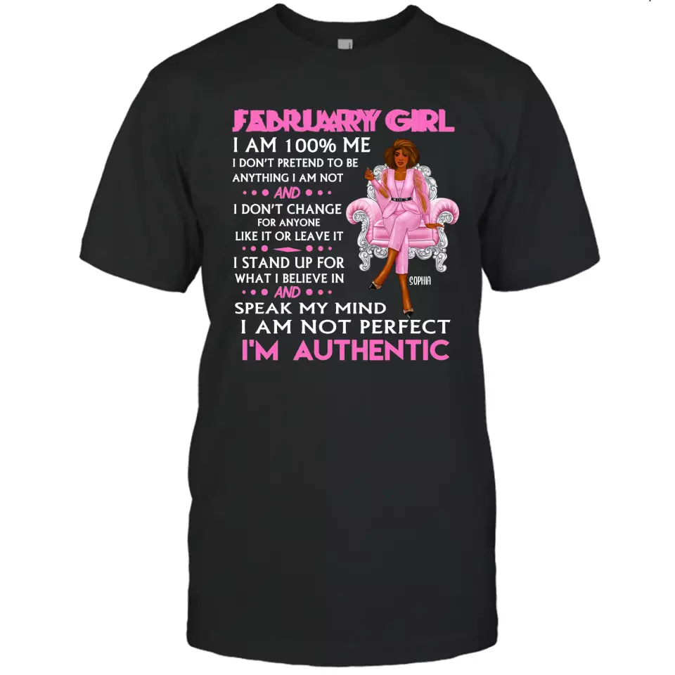 (30% OFF) - Personalized 12 Birthday Month - I'm Authentic - Personalized T-Shirt and Hoodie - Gift For Birthday