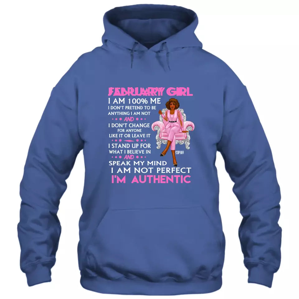 (30% OFF) - Personalized 12 Birthday Month - I'm Authentic - Personalized T-Shirt and Hoodie - Gift For Birthday