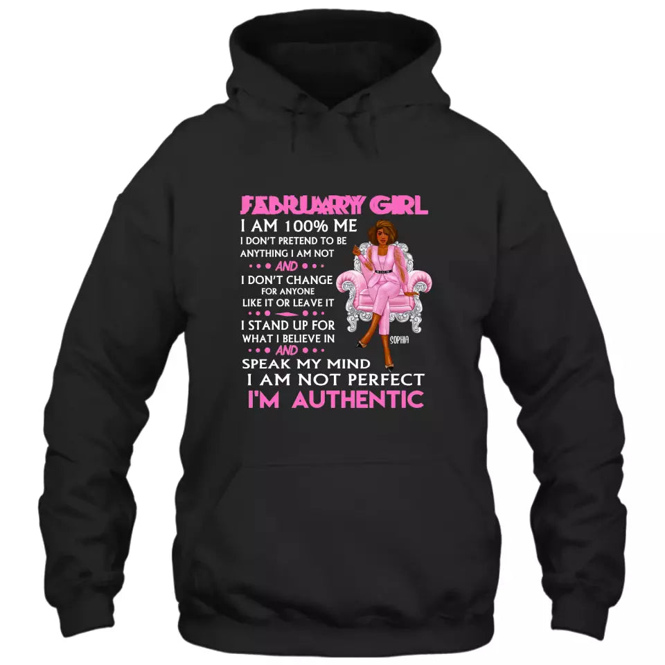 (30% OFF) - Personalized 12 Birthday Month - I'm Authentic - Personalized T-Shirt and Hoodie - Gift For Birthday