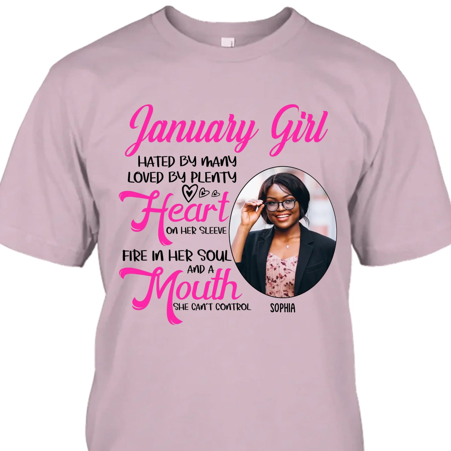 (20% OFF) - Custom 12 Birth Month Girl - Hated By Many - T-Shirt and Hoodie - Gift For Birthday