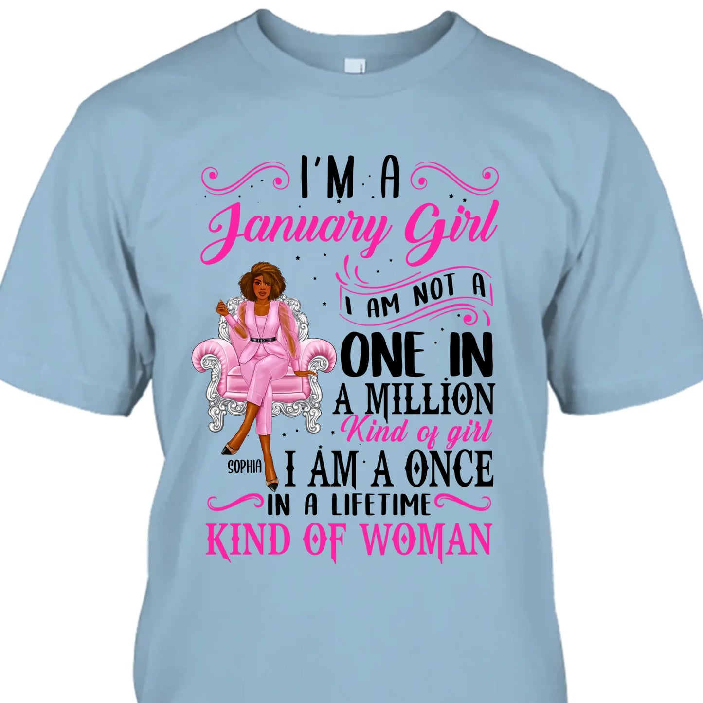 (30% OFF) - Personalized 12 Birthday Month - I Am A Once - Personalized T-Shirt and Hoodie - Gift For Birthday