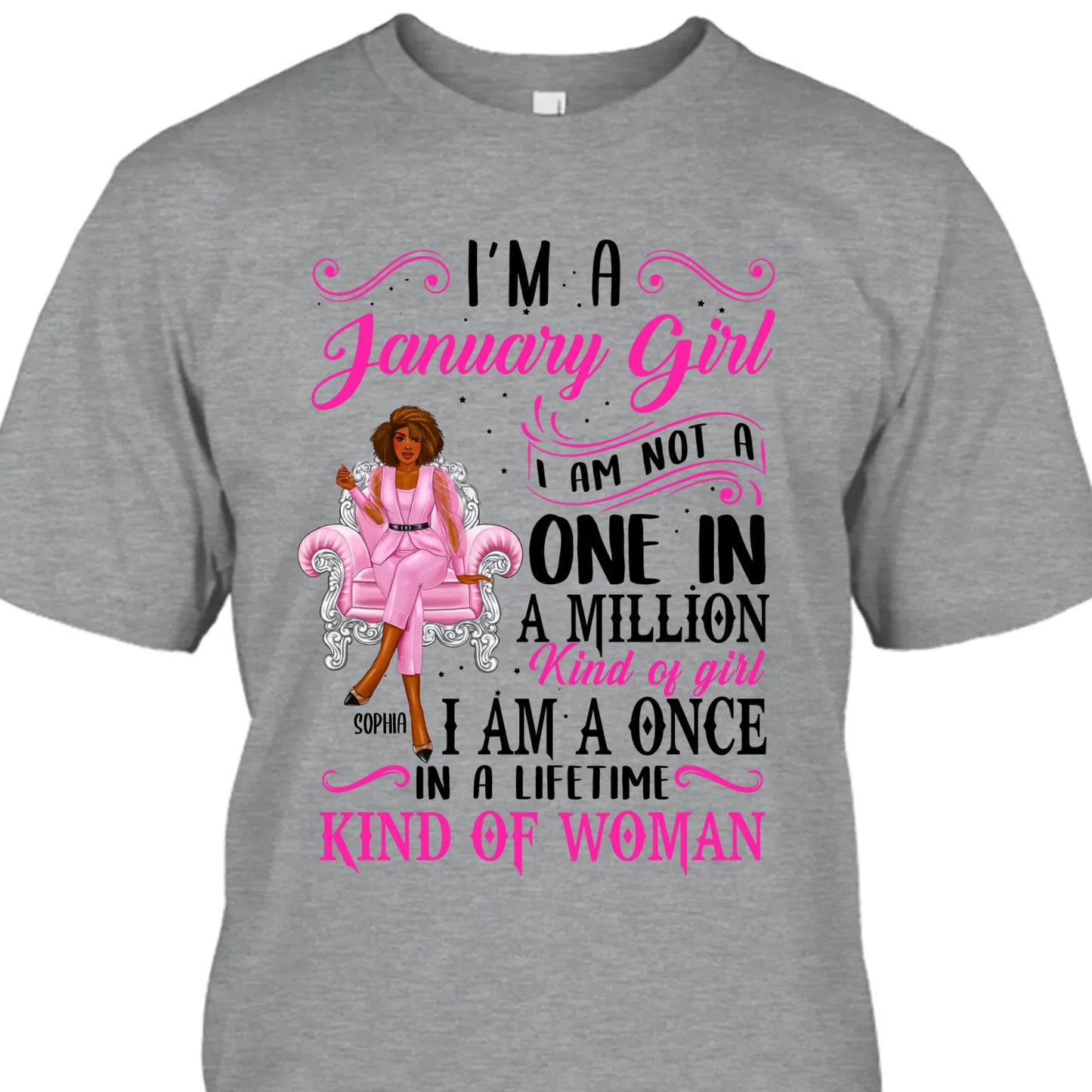 (30% OFF) - Personalized 12 Birthday Month - I Am A Once - Personalized T-Shirt and Hoodie - Gift For Birthday