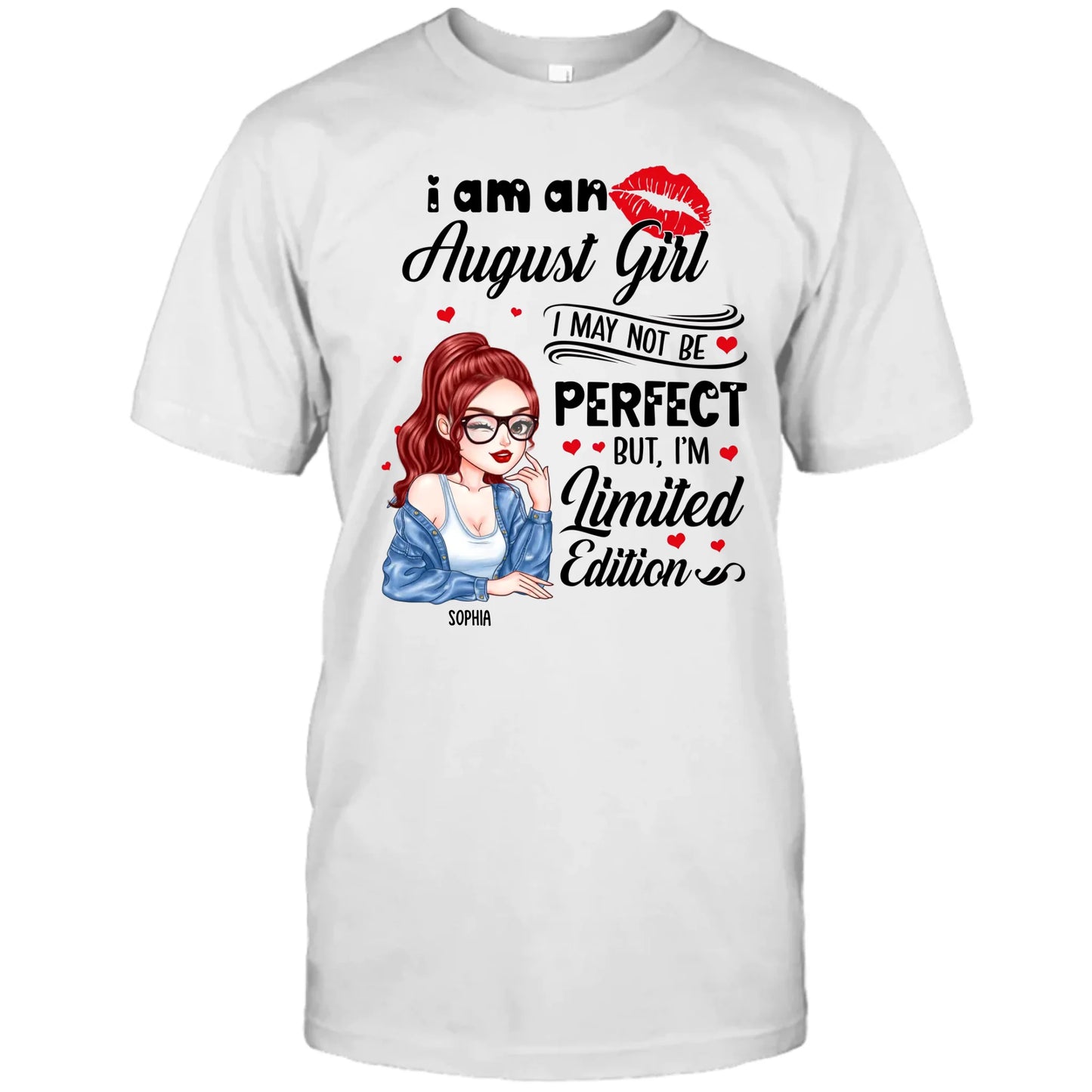 (30% OFF) - Custom 12 Birthday Month - I'm Limited Edition - Cute Girl - T-Shirt and Hoodie - Gift For Birthday