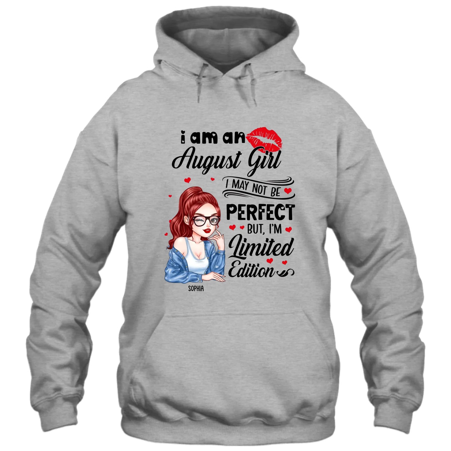 (30% OFF) - Custom 12 Birthday Month - I'm Limited Edition - Cute Girl - T-Shirt and Hoodie - Gift For Birthday