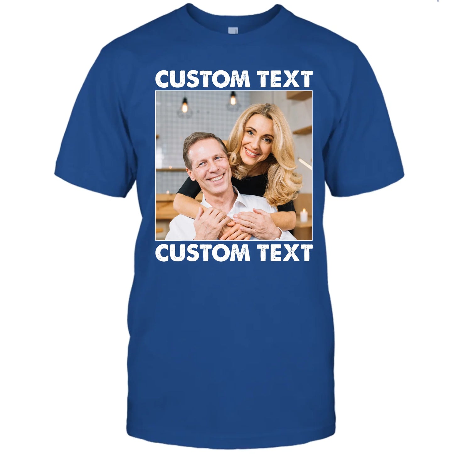 (30% OFF) - Custom Photo and Text T-Shirt and Hoodie – Perfect Gift for Anybody - For Any Occasion, Anniversary or Special Event