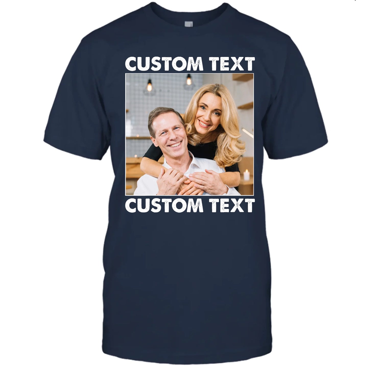 (30% OFF) - Custom Photo and Text T-Shirt and Hoodie – Perfect Gift for Anybody - For Any Occasion, Anniversary or Special Event