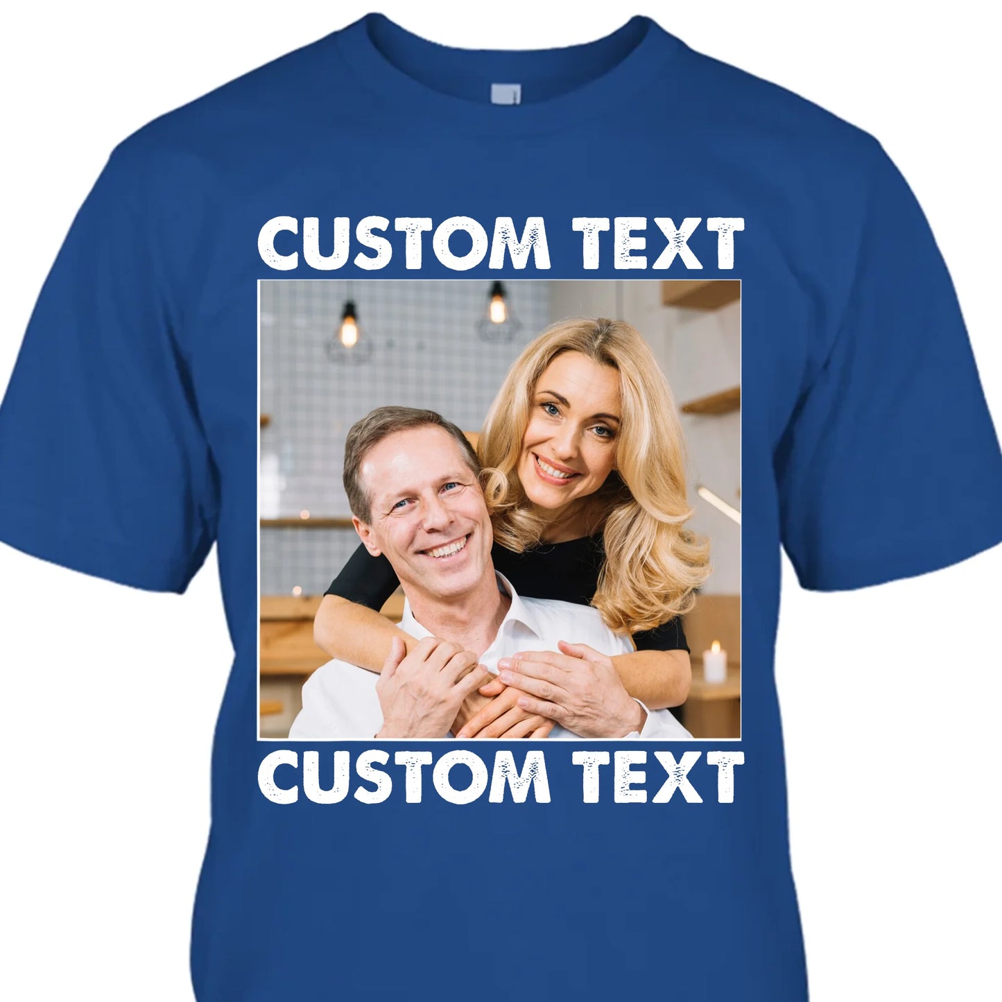 (30% OFF) - Custom Photo and Text T-Shirt and Hoodie – Perfect Gift for Anybody - For Any Occasion, Anniversary or Special Event