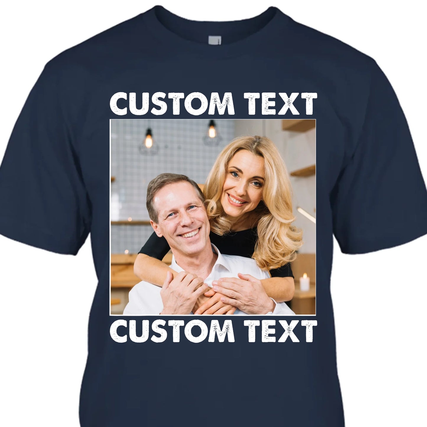 (30% OFF) - Custom Photo and Text T-Shirt and Hoodie – Perfect Gift for Anybody - For Any Occasion, Anniversary or Special Event