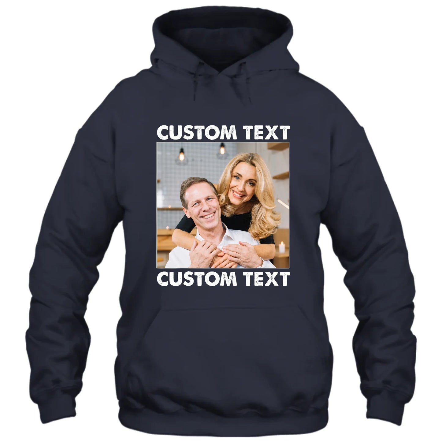 (30% OFF) - Custom Photo and Text T-Shirt and Hoodie – Perfect Gift for Anybody - For Any Occasion, Anniversary or Special Event