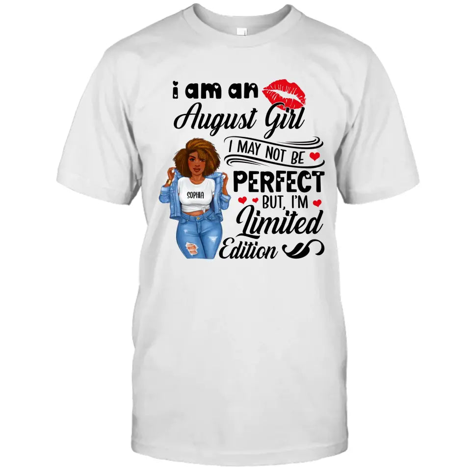 Personalized 12 Birth Month Girl - I'm Limited Edition - T-Shirt and Hoodie - Gift For Birthday