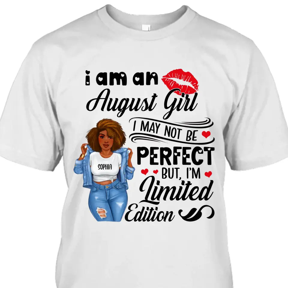 Personalized 12 Birth Month Girl - I'm Limited Edition - T-Shirt and Hoodie - Gift For Birthday