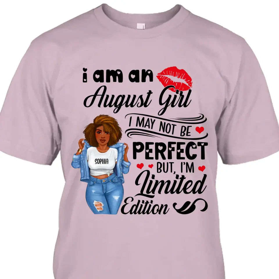 Personalized 12 Birth Month Girl - I'm Limited Edition - T-Shirt and Hoodie - Gift For Birthday