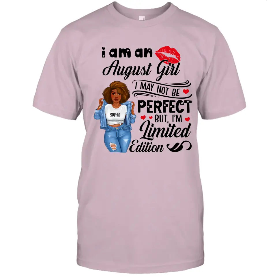 Personalized 12 Birth Month Girl - I'm Limited Edition - T-Shirt and Hoodie - Gift For Birthday