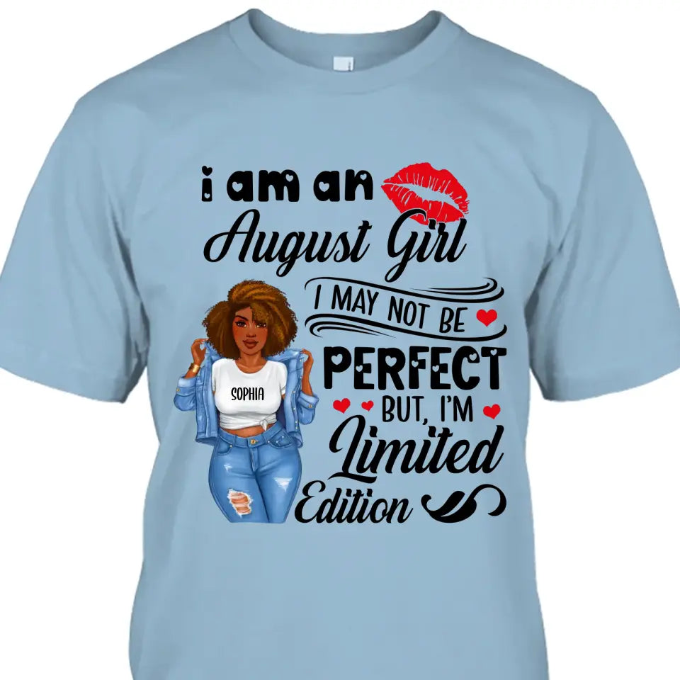 Personalized 12 Birth Month Girl - I'm Limited Edition - T-Shirt and Hoodie - Gift For Birthday