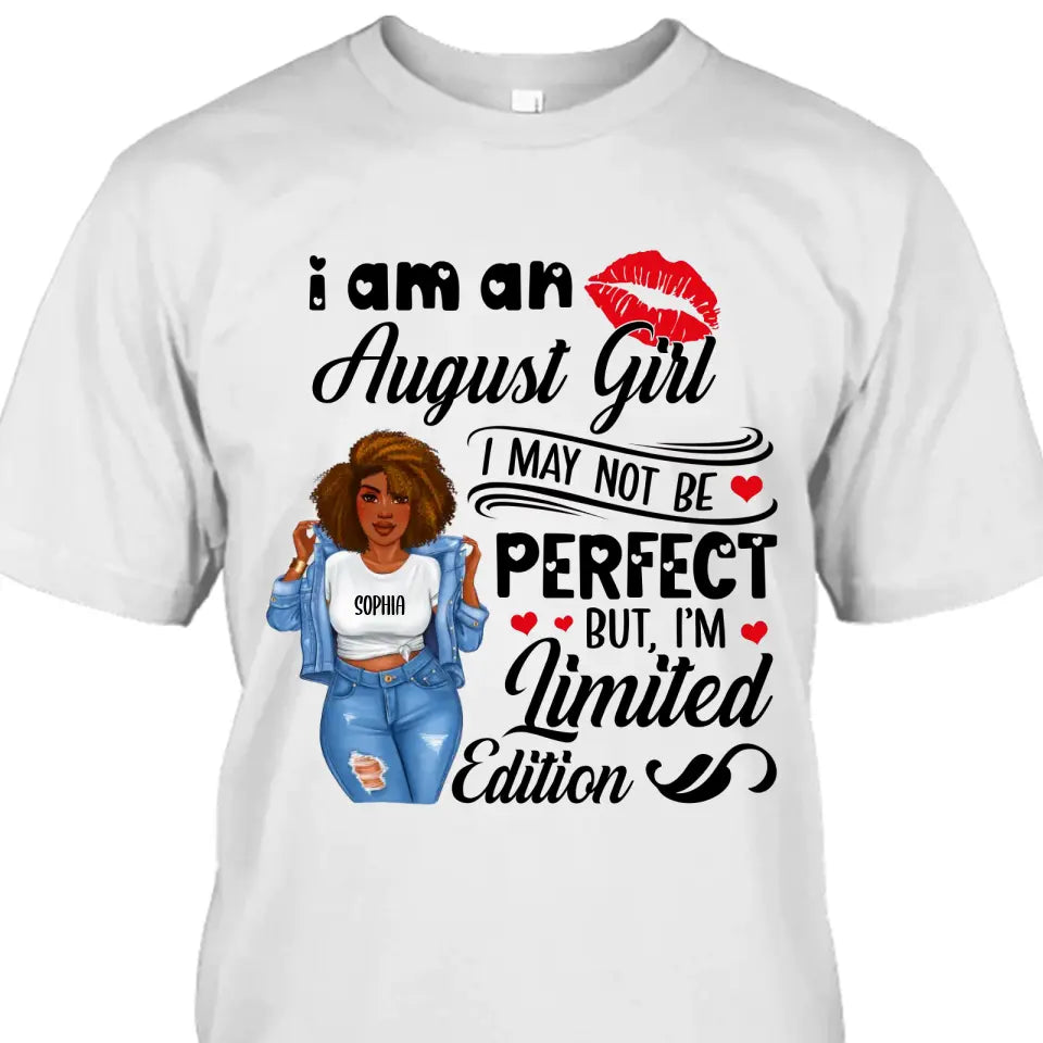 Personalized 12 Birth Month Girl - I'm Limited Edition - T-Shirt and Hoodie - Gift For Birthday