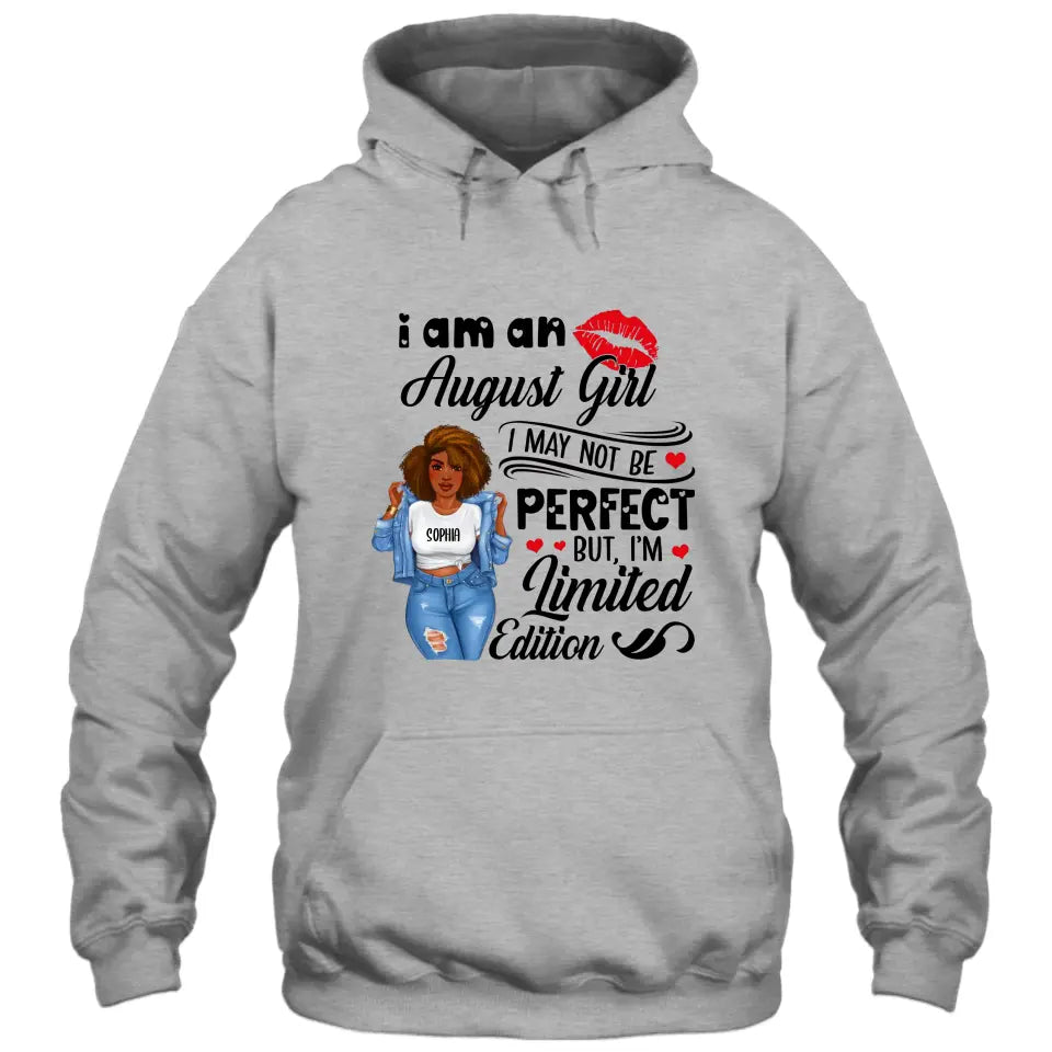 Personalized 12 Birth Month Girl - I'm Limited Edition - T-Shirt and Hoodie - Gift For Birthday