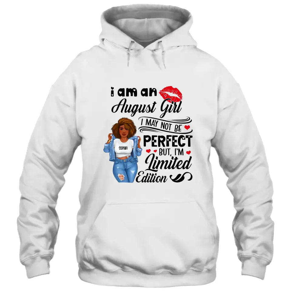 Personalized 12 Birth Month Girl - I'm Limited Edition - T-Shirt and Hoodie - Gift For Birthday