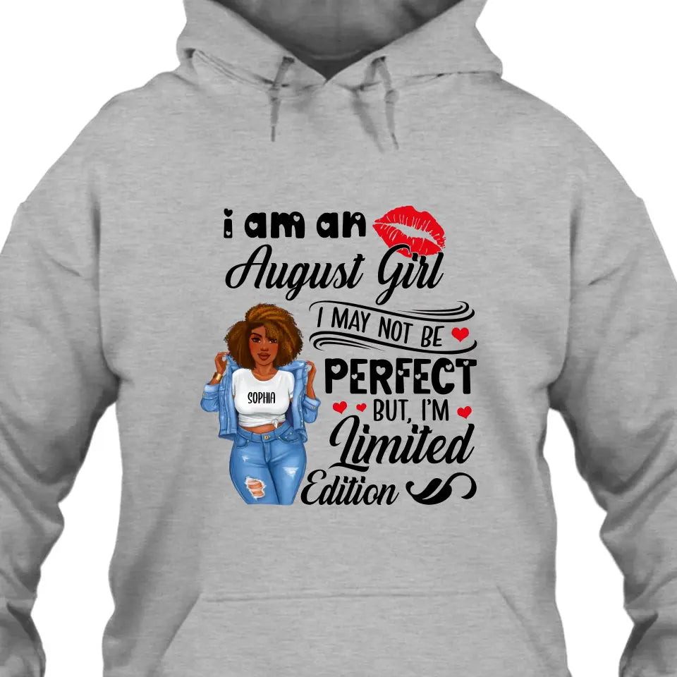 Personalized 12 Birth Month Girl - I'm Limited Edition - T-Shirt and Hoodie - Gift For Birthday