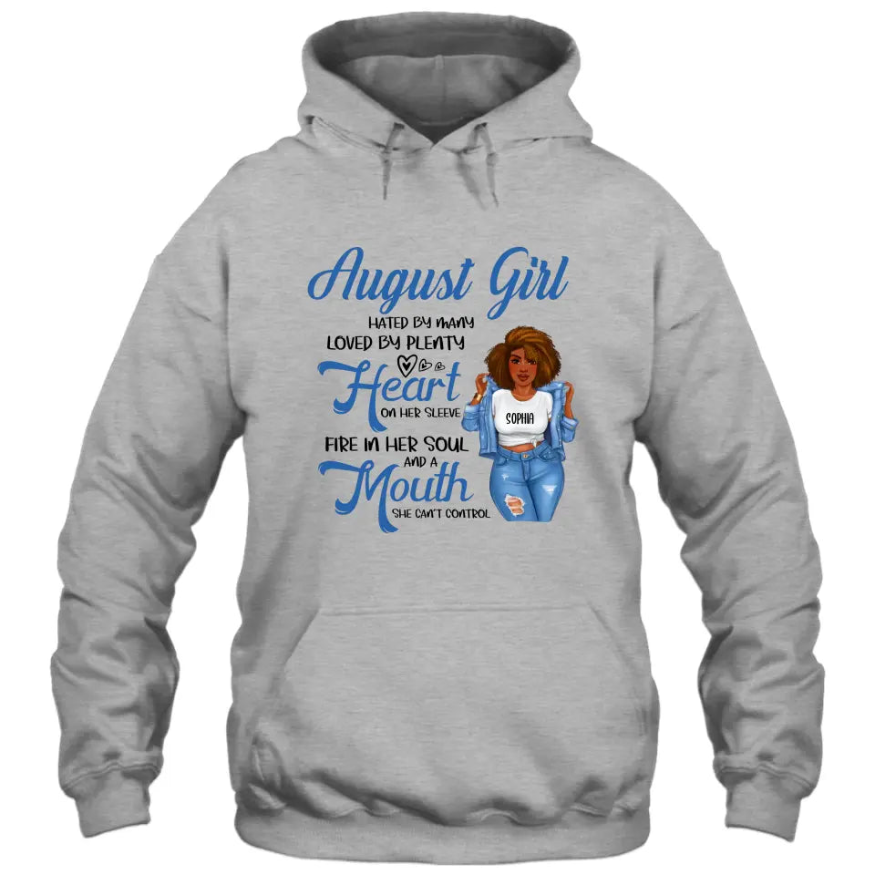 Personalized 12 Birth Month Girl - Hated By Many - T-Shirt and Hoodie - Gift For Birthday