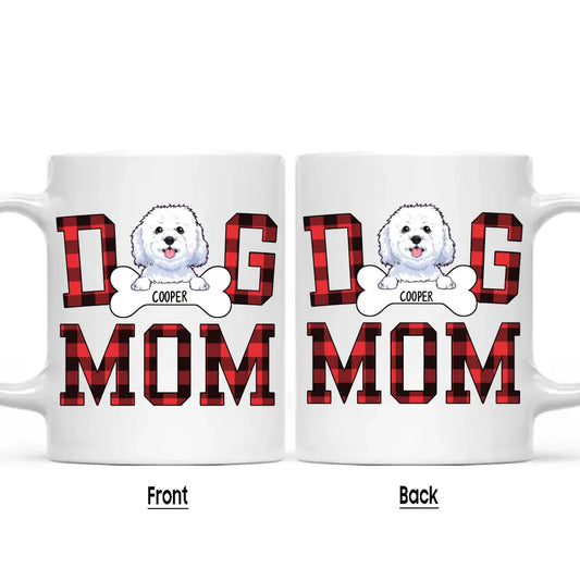 Dog Mom - Personalized Dog Breeds Mug - Custom Gift for Dog Lovers - Gift for Mother's Day, Christmas