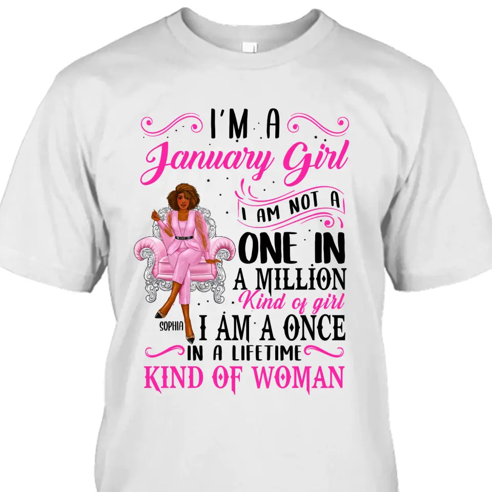 Personalized 12 Birthday Month - I Am A Once - Personalized T-Shirt and Hoodie - Gift For Birthday