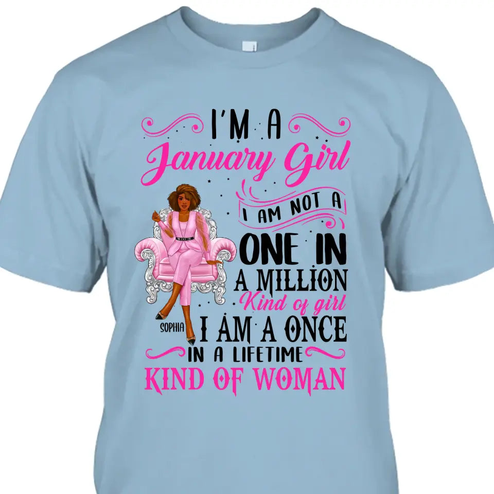 Personalized 12 Birthday Month - I Am A Once - Personalized T-Shirt and Hoodie - Gift For Birthday