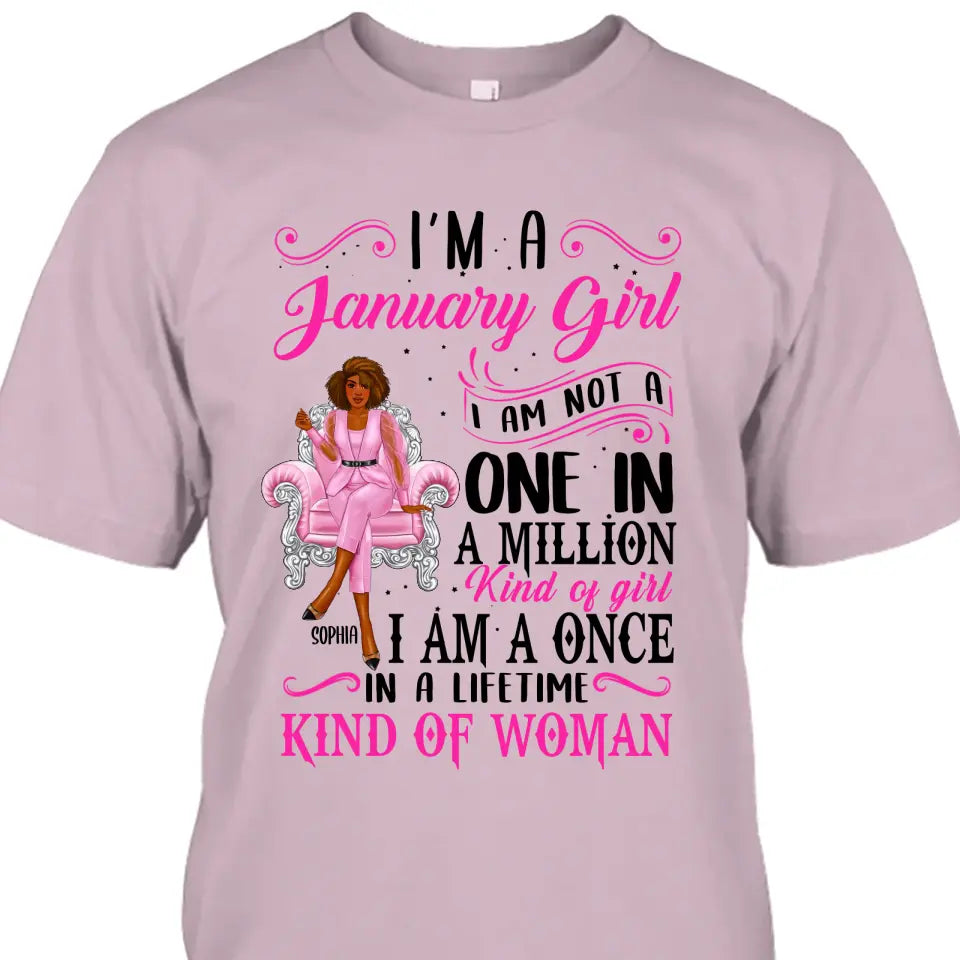 Personalized 12 Birthday Month - I Am A Once - Personalized T-Shirt and Hoodie - Gift For Birthday