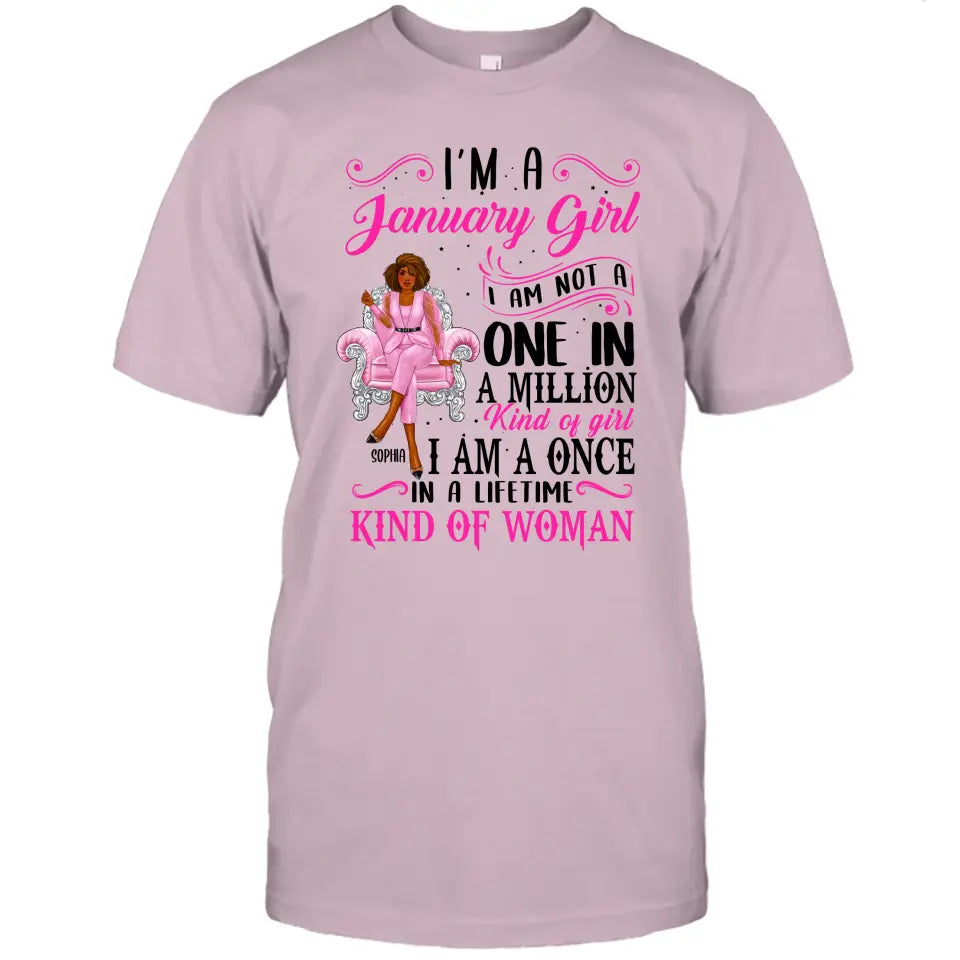 Personalized 12 Birthday Month - I Am A Once - Personalized T-Shirt and Hoodie - Gift For Birthday