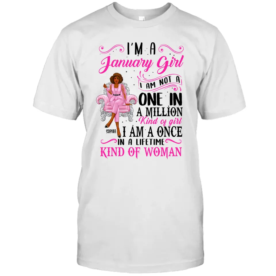 Personalized 12 Birthday Month - I Am A Once - Personalized T-Shirt and Hoodie - Gift For Birthday