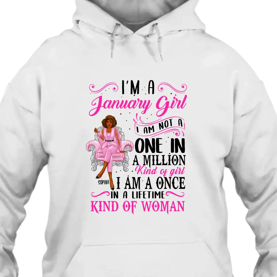 Personalized 12 Birthday Month - I Am A Once - Personalized T-Shirt and Hoodie - Gift For Birthday