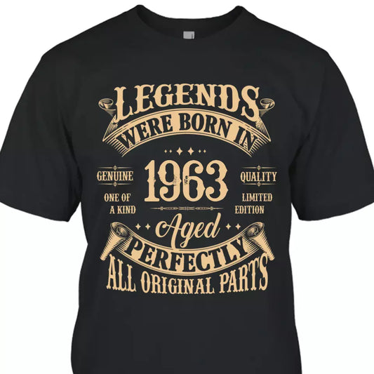 (30% OFF) Legends Born In - Custom Year Vintage T-shirt and Hoodie - Gift for Birthday