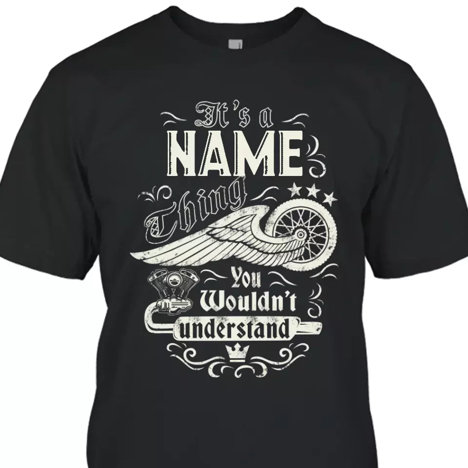 (30% OFF) - It's YourName Thing You Wouldn't Understand - Custom Name Vintage T-shirt and Hoodie - Gift for Birthday