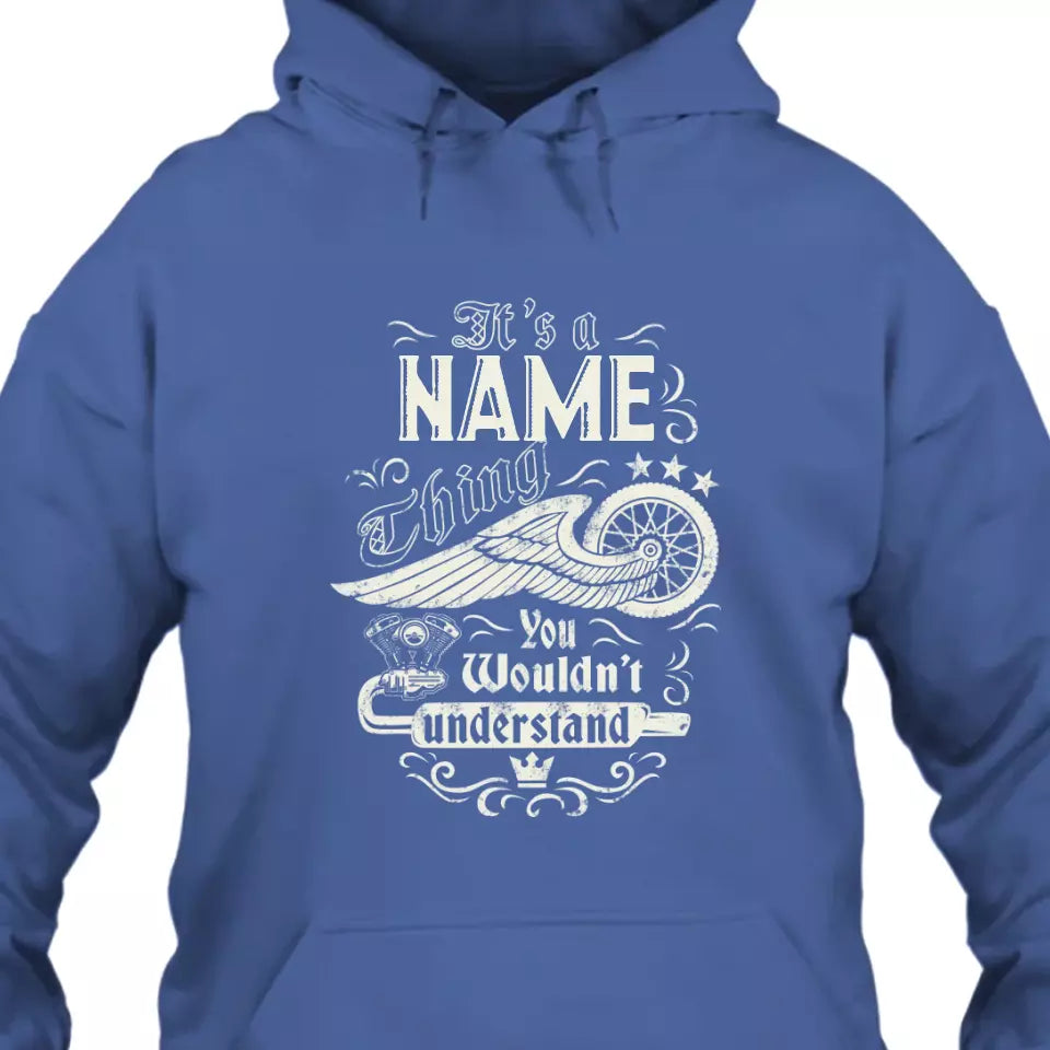 (30% OFF) - It's YourName Thing You Wouldn't Understand - Custom Name Vintage T-shirt and Hoodie - Gift for Birthday