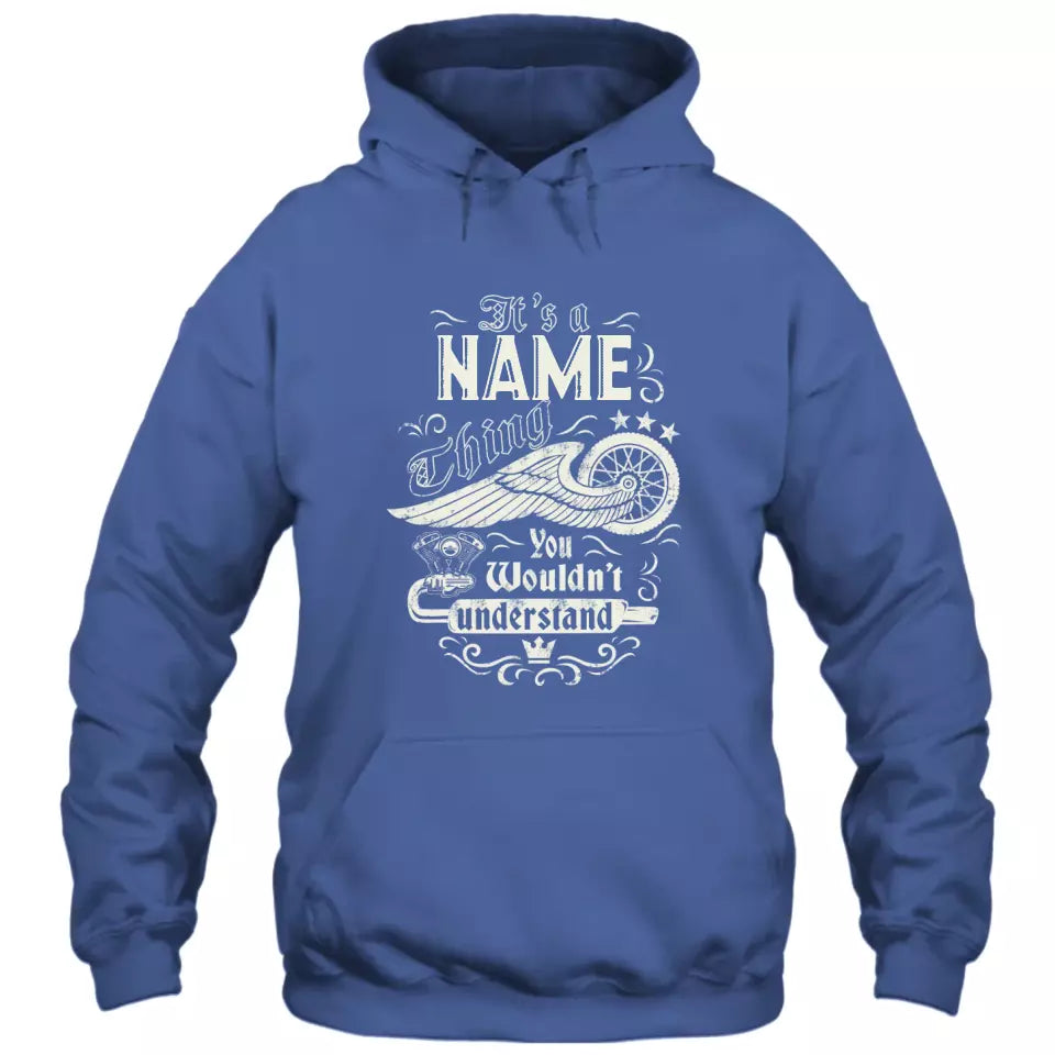 (30% OFF) - It's YourName Thing You Wouldn't Understand - Custom Name Vintage T-shirt and Hoodie - Gift for Birthday