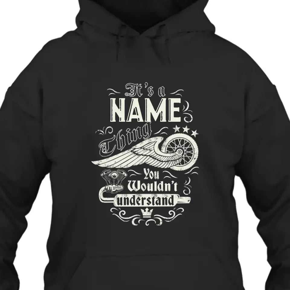 (30% OFF) - It's YourName Thing You Wouldn't Understand - Custom Name Vintage T-shirt and Hoodie - Gift for Birthday