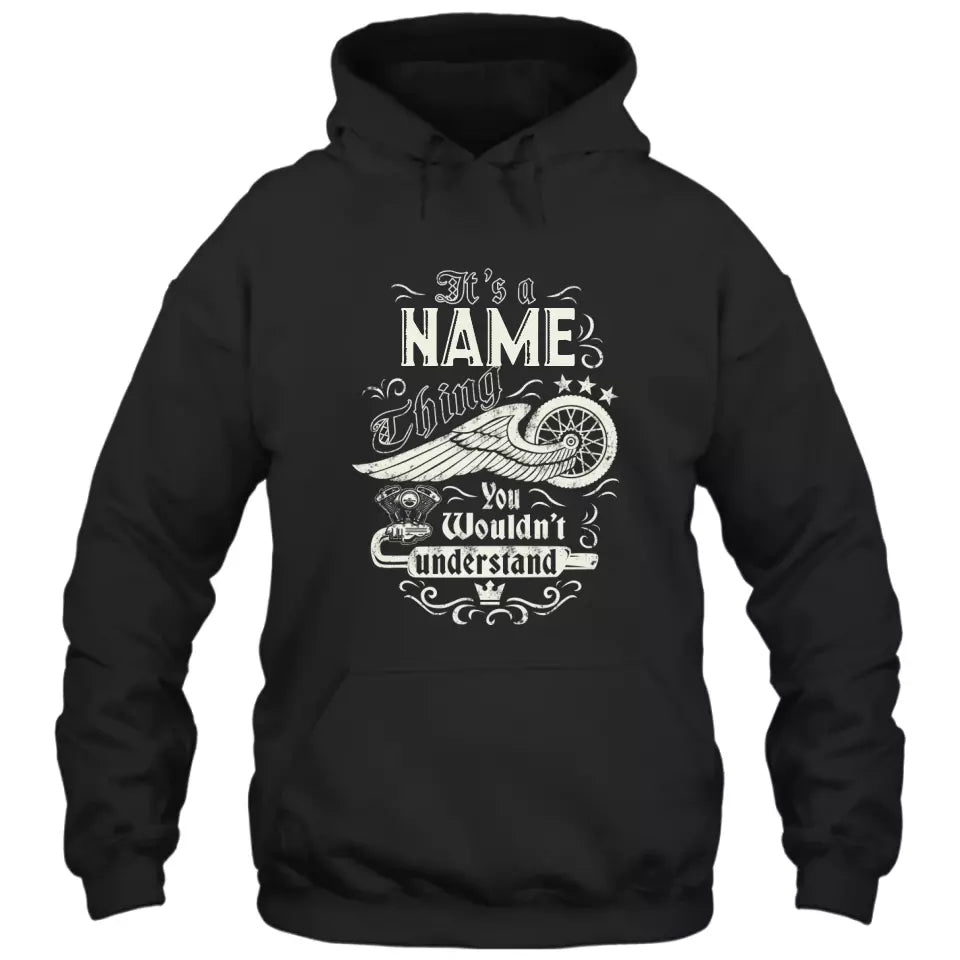 (30% OFF) - It's YourName Thing You Wouldn't Understand - Custom Name Vintage T-shirt and Hoodie - Gift for Birthday