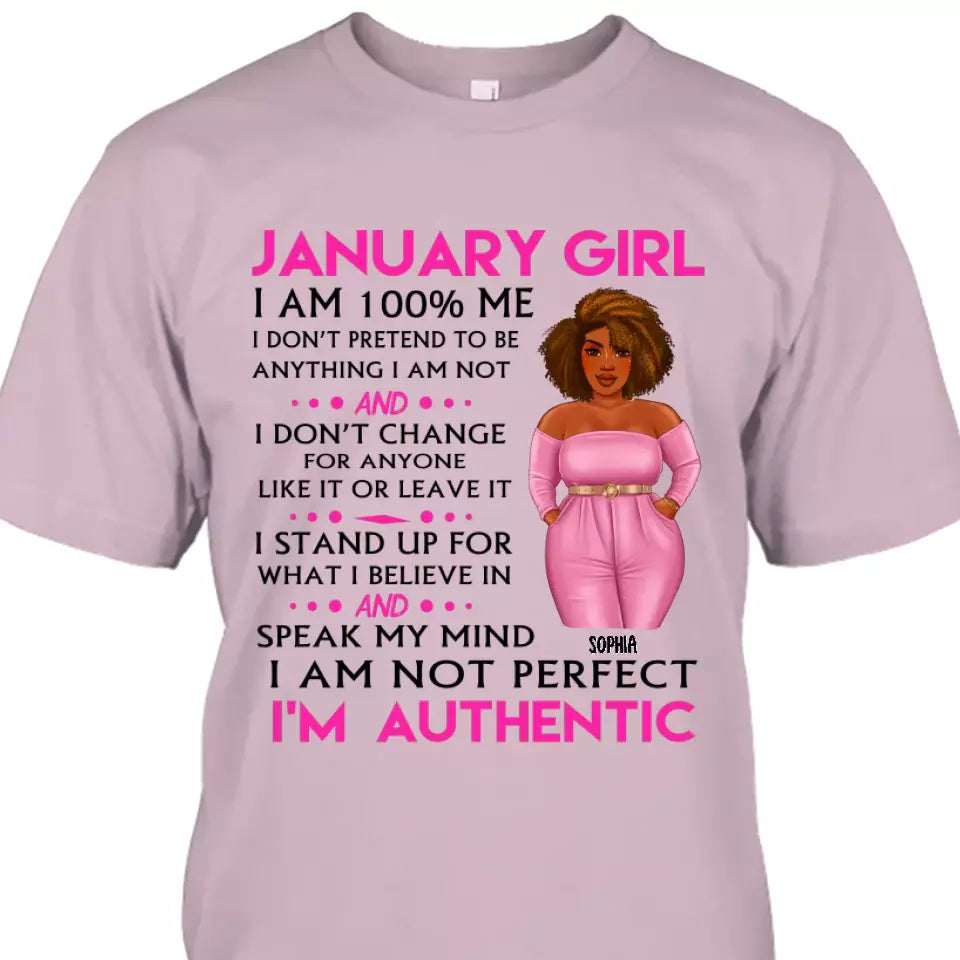 (20% OFF) - Personalized 12 Birthday Month - I'm Authentic - Personalized T-Shirt and Hoodie - Gift For Birthday