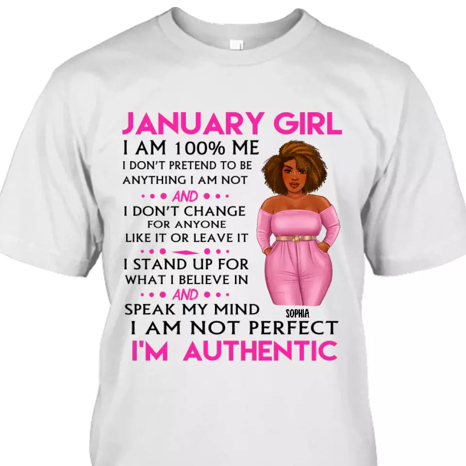 (20% OFF) - Personalized 12 Birthday Month - I'm Authentic - Personalized T-Shirt and Hoodie - Gift For Birthday